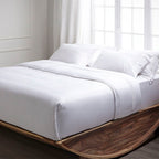 Πανωσέντονο Hauz Vegan Silk 250X290 White